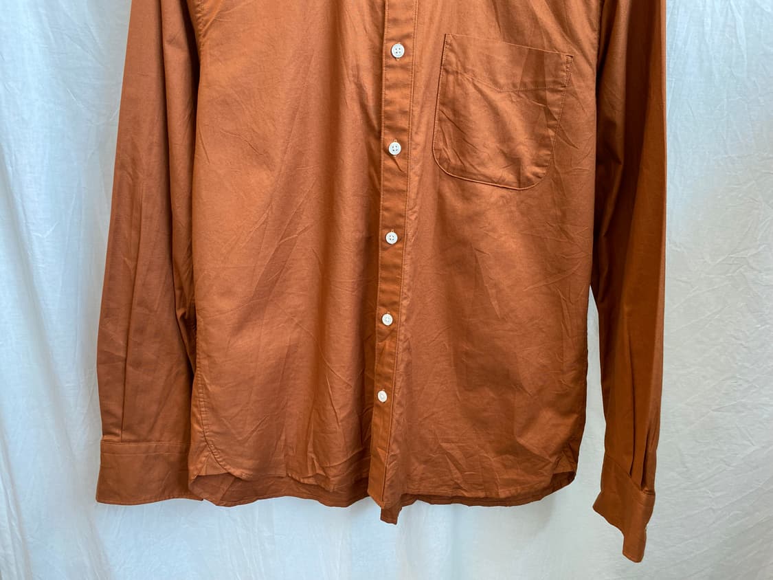 MUJI 레드브라운 셔츠(L) 상품이미지3