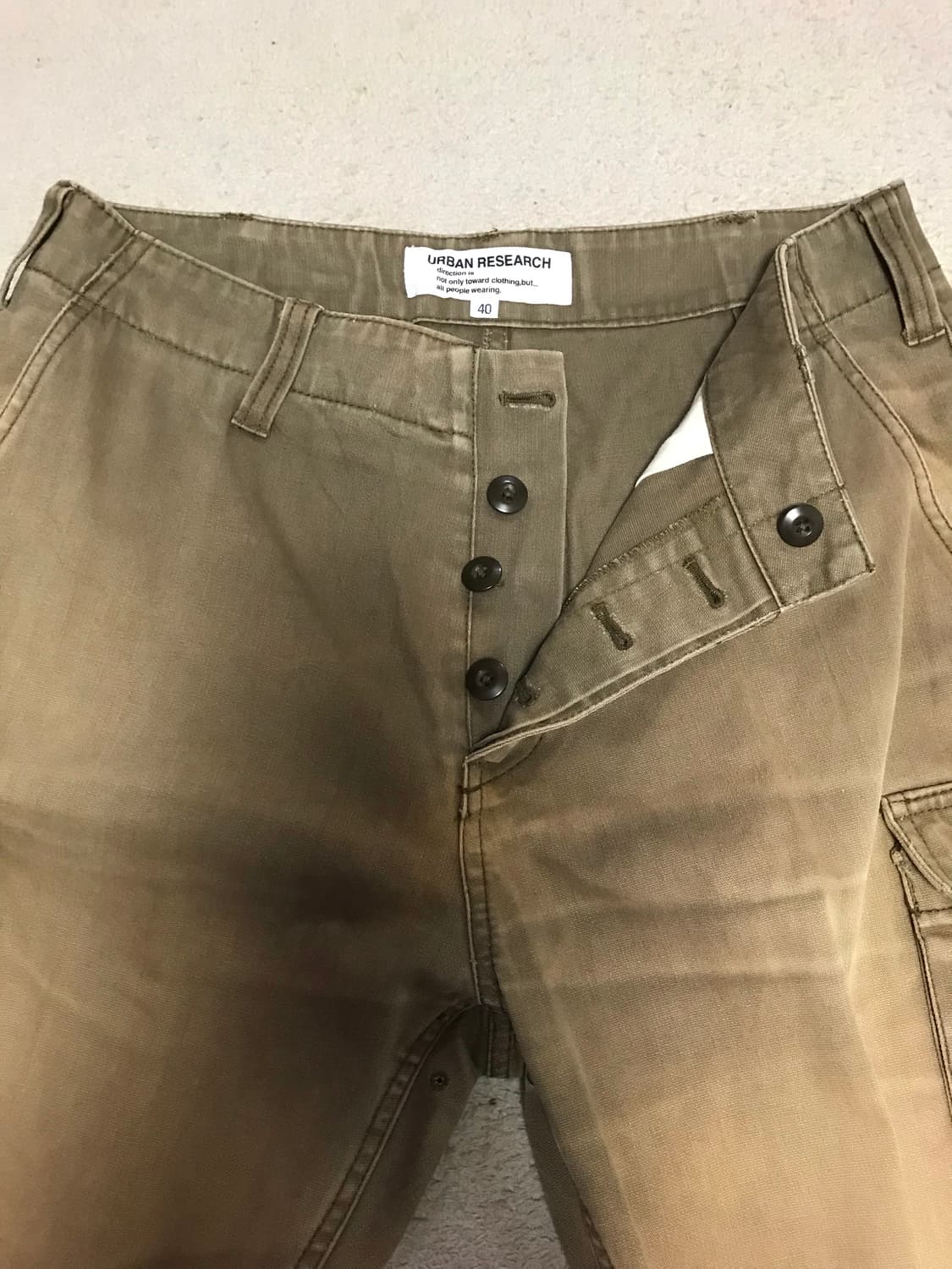 어반 리서치 워크 포켓 카고팬츠 상품이미지3