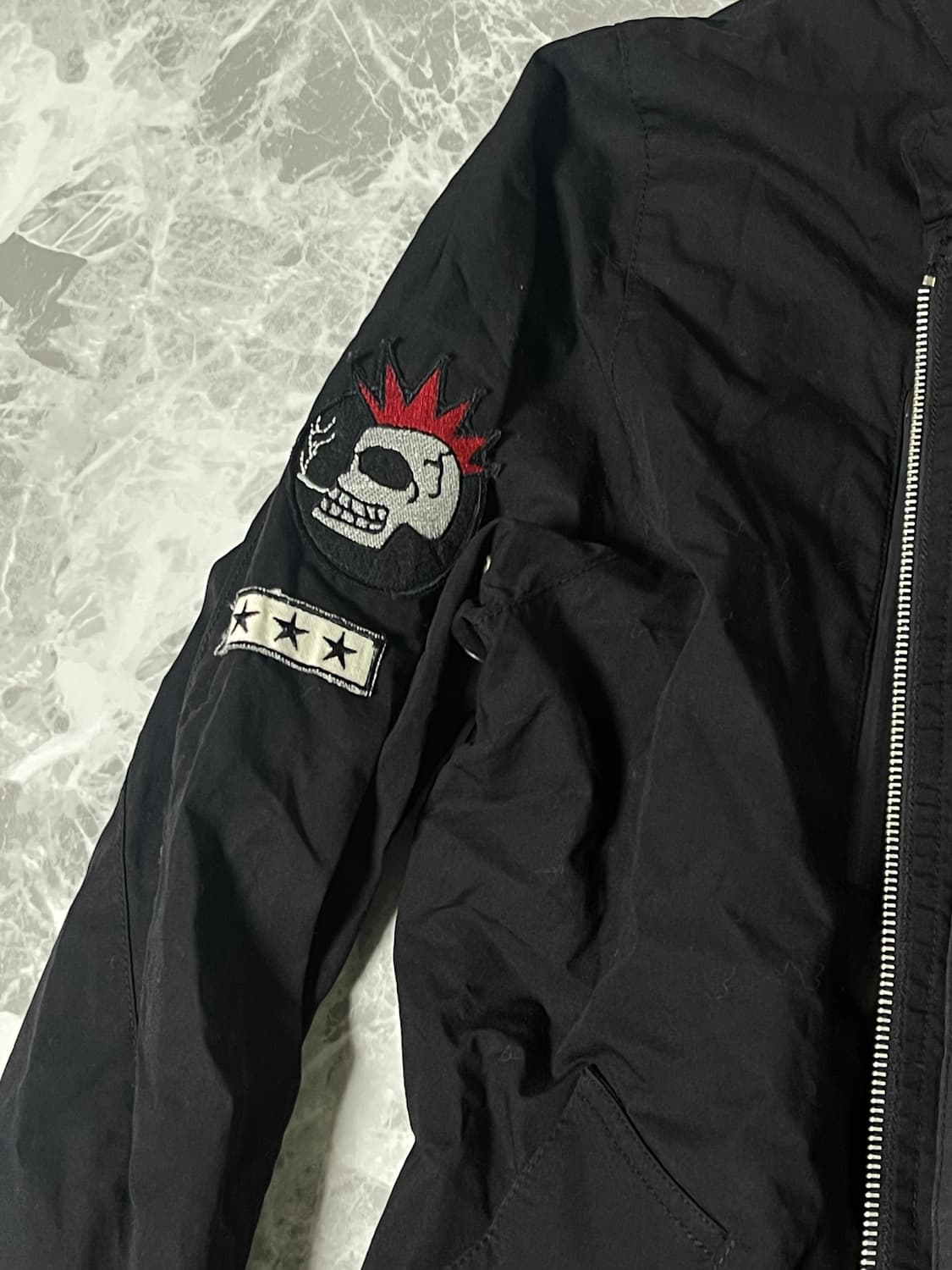 Patchwork skull jacket 상품이미지4