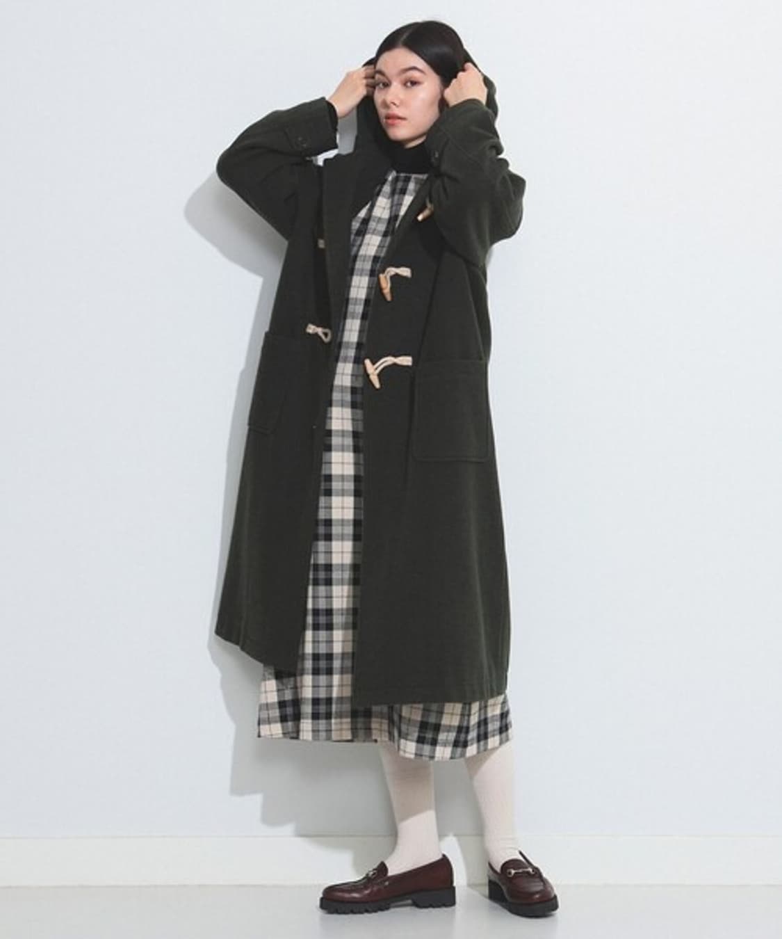 빔즈보이 BEAMS BOY Mousser Long Duffle Coat 상품이미지2