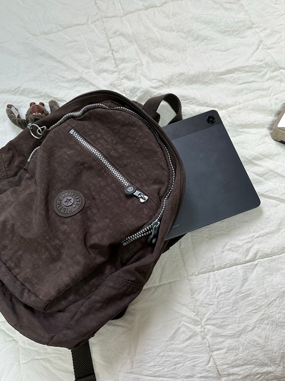 키플링 핀터 감성 브라운 미니백팩 상품이미지10