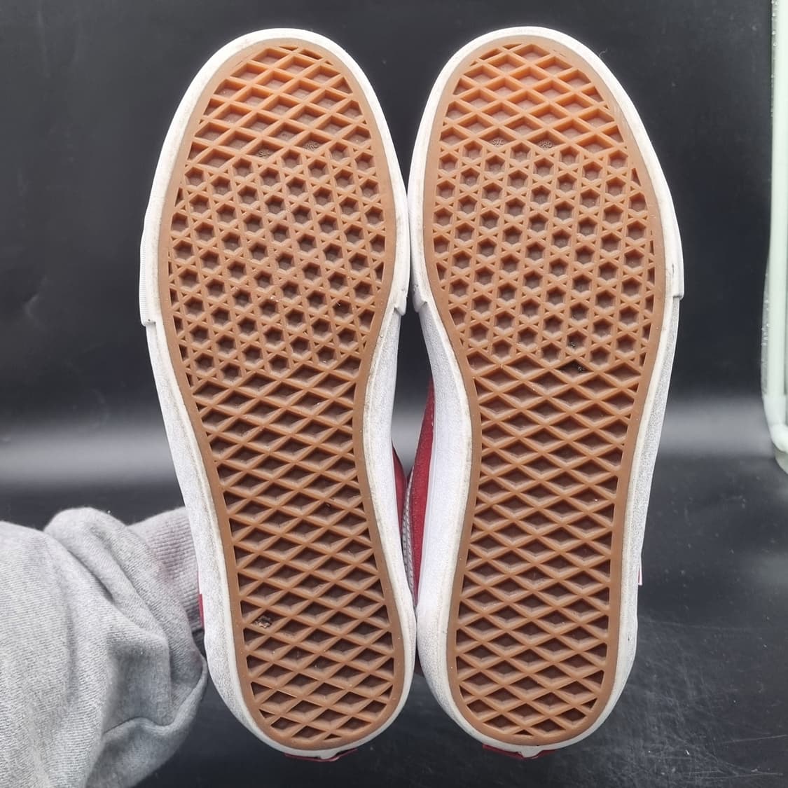 반스 올드스쿨 레드 스니커즈 275 상품이미지3