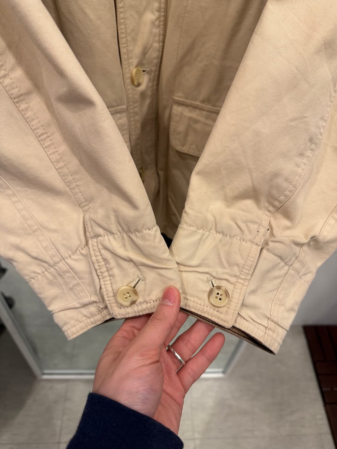 Back Fire 빈티지 헌팅 자켓 상품이미지4