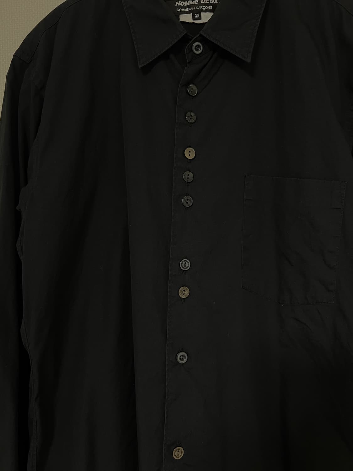 꼼데가르송 옴므 듀스 멀티버튼 셔츠 상품이미지2