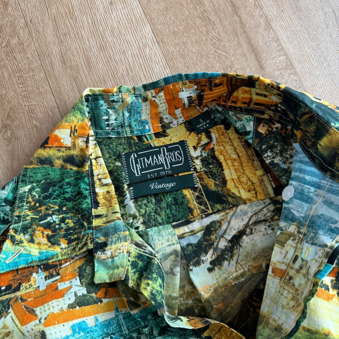 👔 깃먼 빈티지 디지털 프린팅 셔츠 상품이미지2