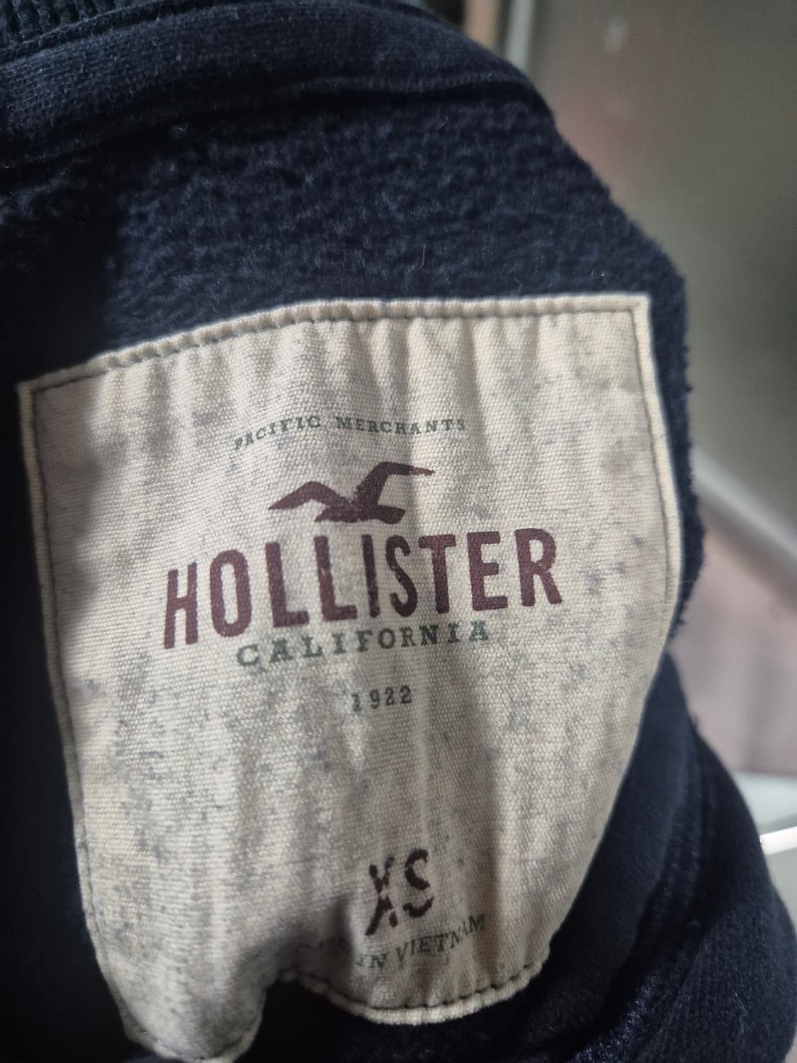 홀리스터 네이비 후드티 상품이미지3