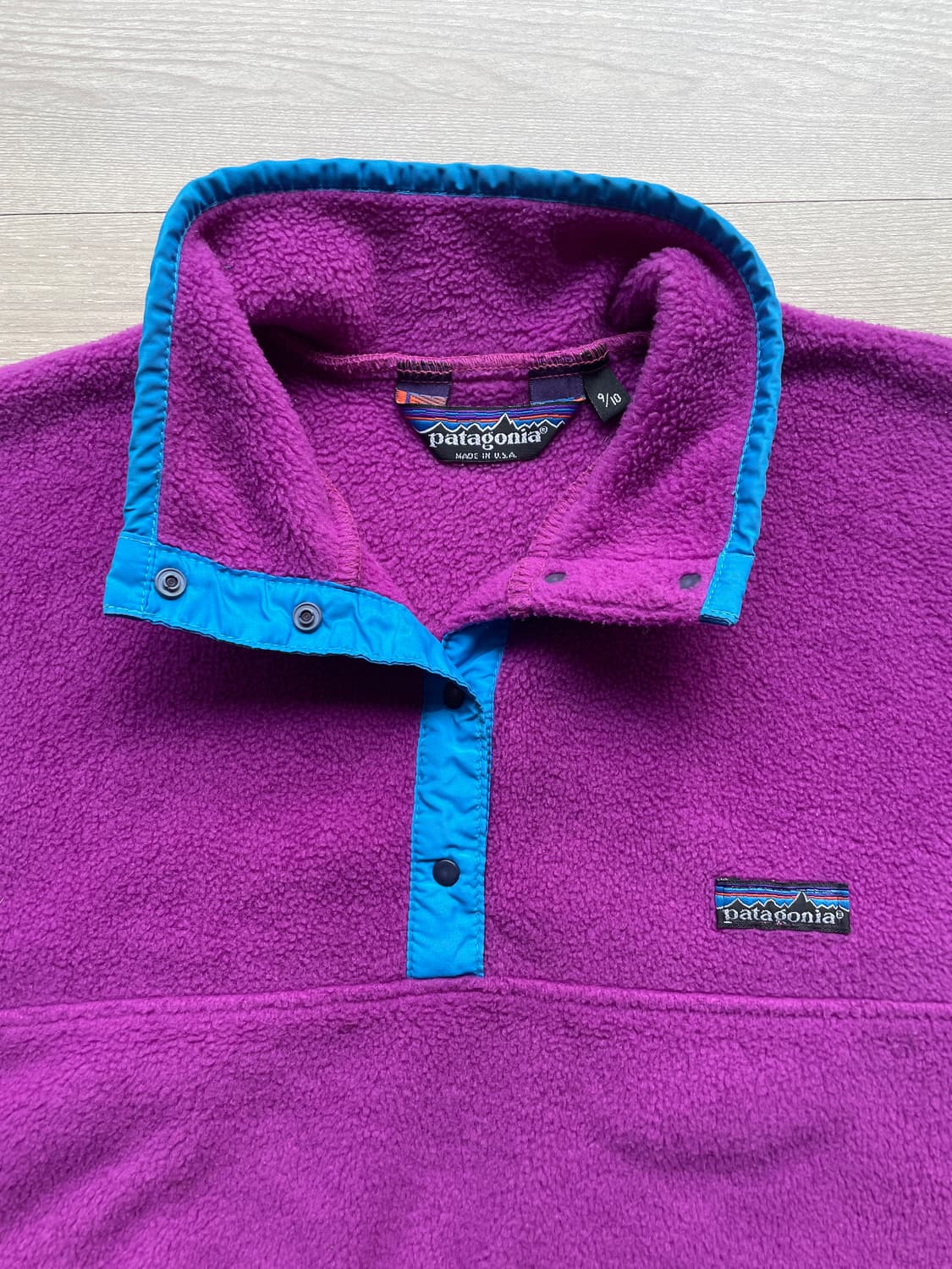 80s 파타고니아 신칠라 퍼플 블루 patagonia 빈티지 상품이미지4