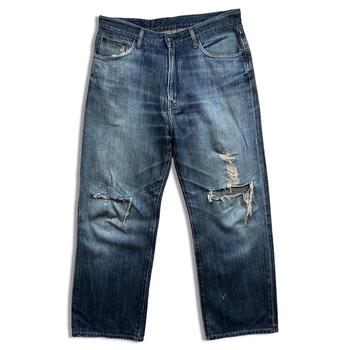 80-90s GoldRush Distressed Jeans 상품이미지3