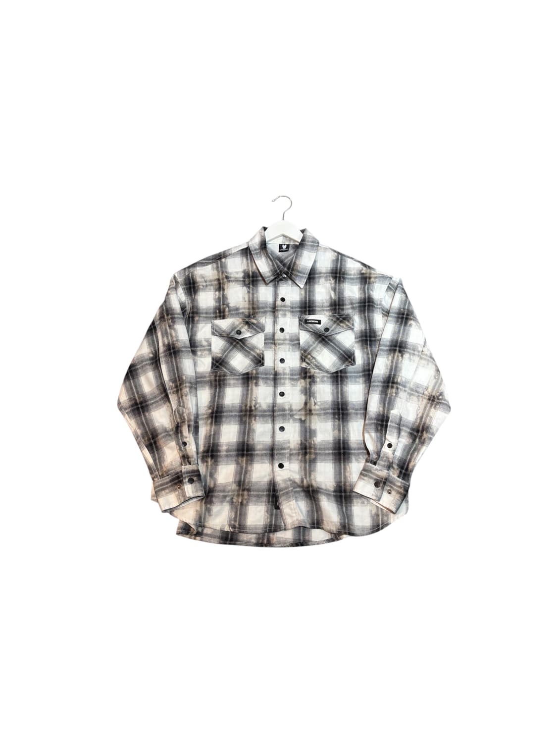 라이프워크 빈티지 투포켓 체크 셔츠 자켓 M 상품이미지1