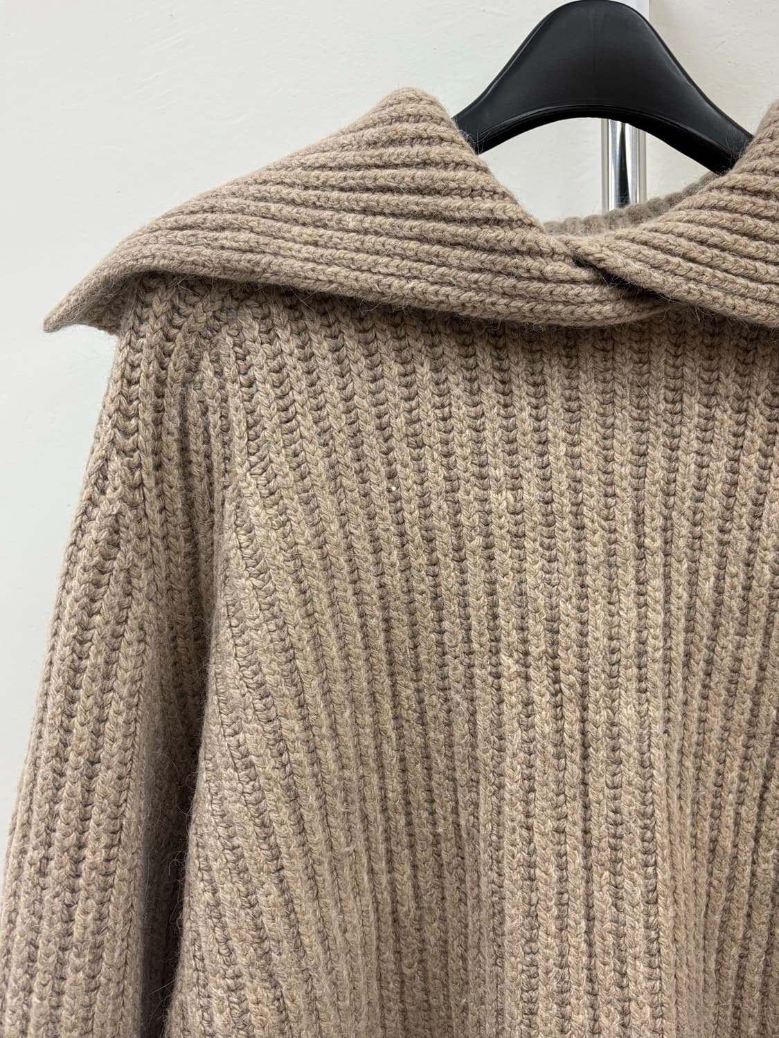 빈티지 베이지 브라운 앙고라 울 니트 상품이미지8