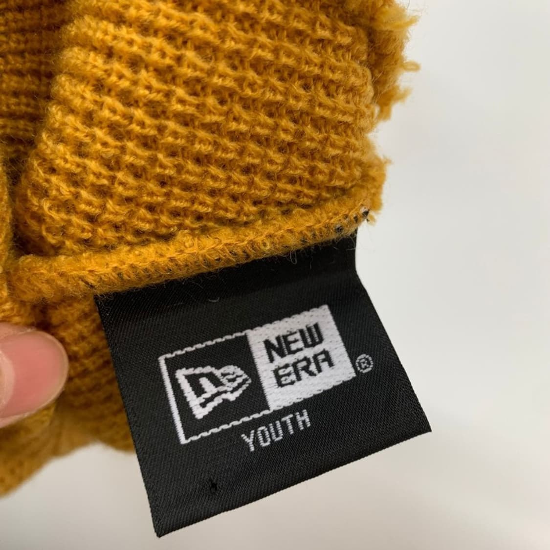 뉴에라 키즈/유스 숏비니 머스타드 상품이미지5