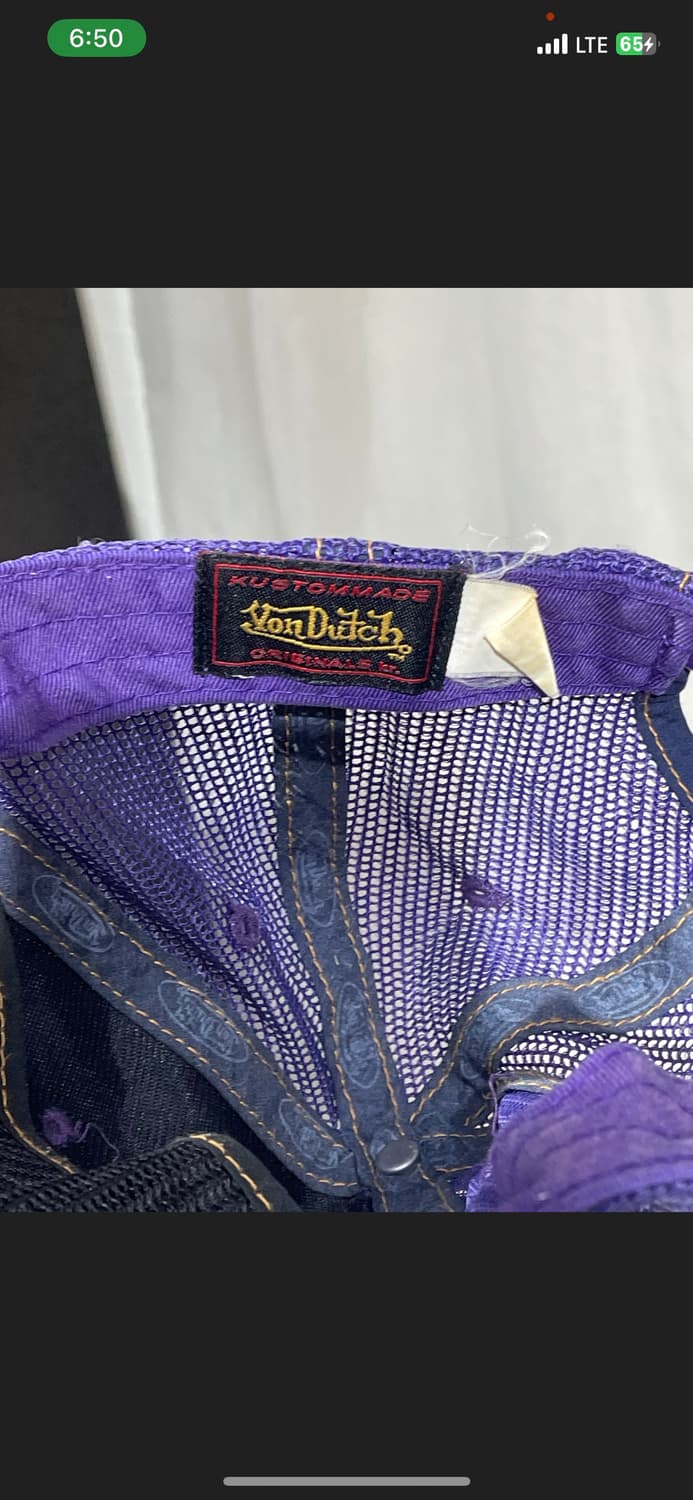 본더치 매쉬 볼캡 y2k 모자 상품이미지4