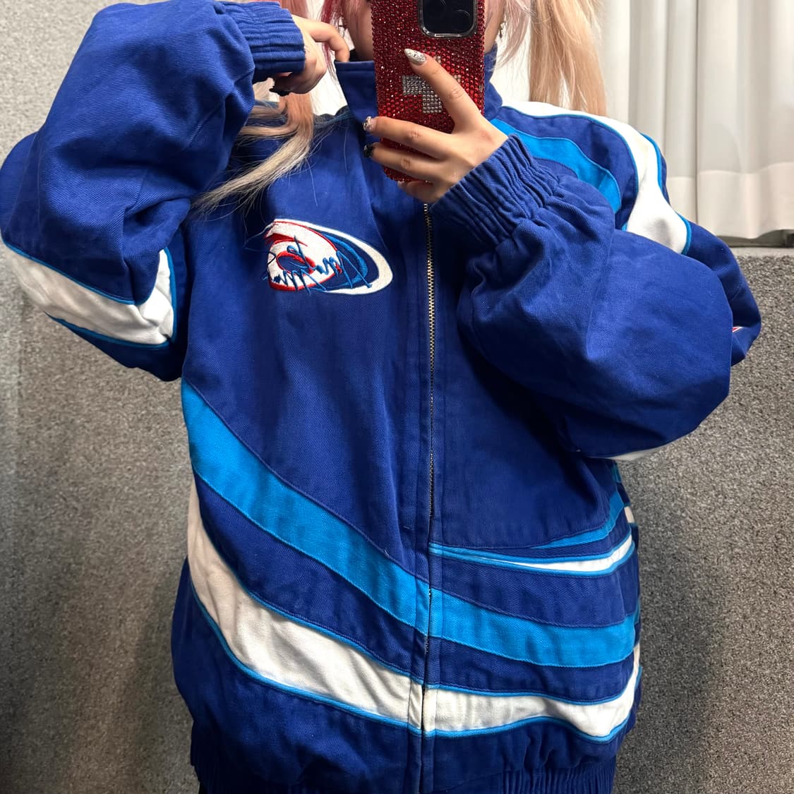 VALVOLINE racing bomber jacket 상품이미지1