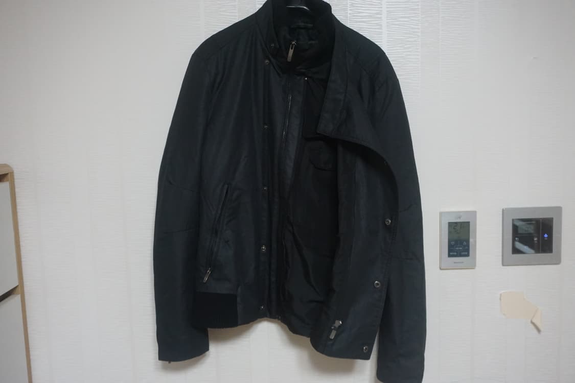 (100) 우영미 솔리드옴므 하이넥 자켓 상품이미지5