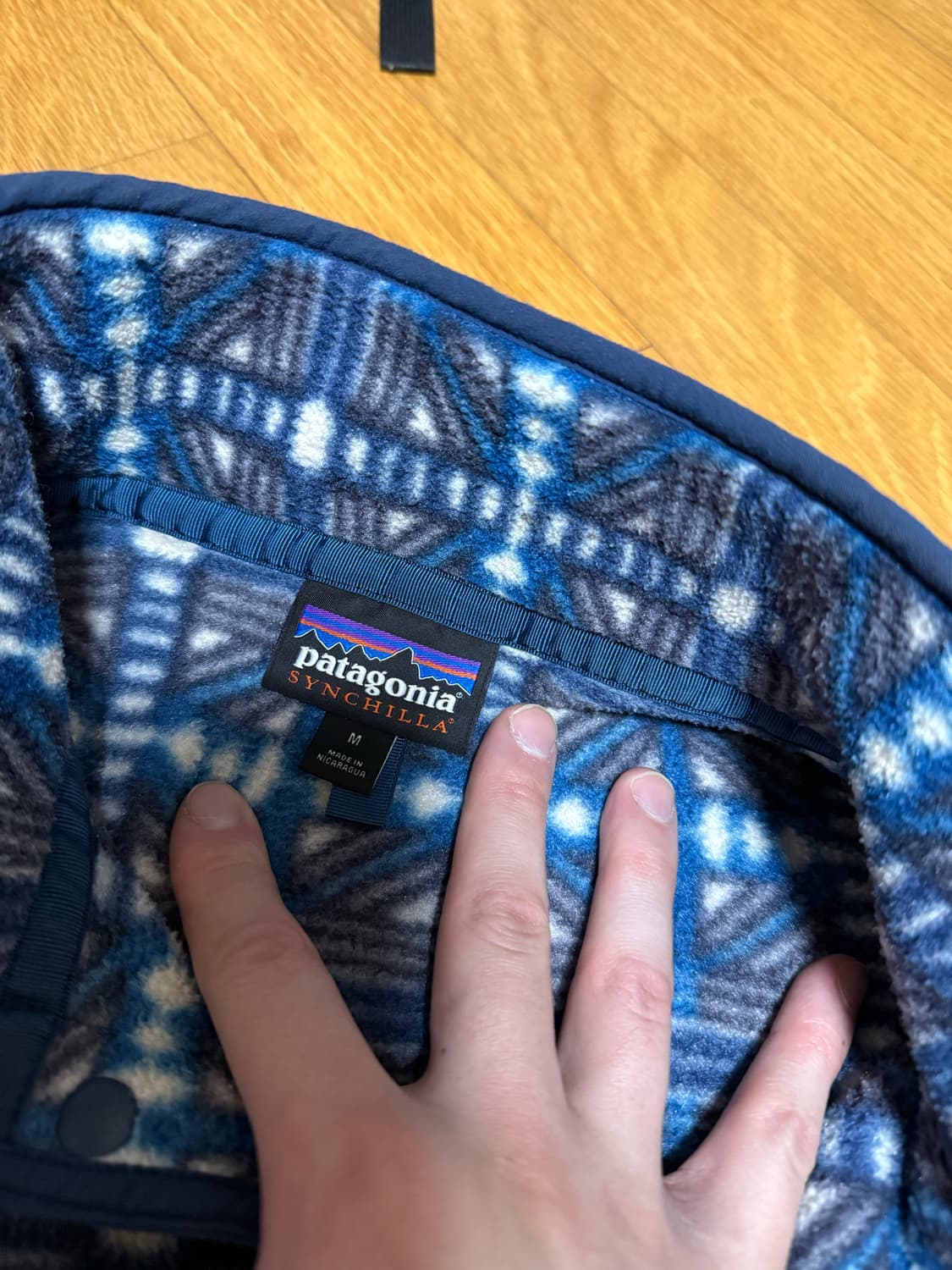 M 파타고니아 신칠라 패턴 상품이미지3