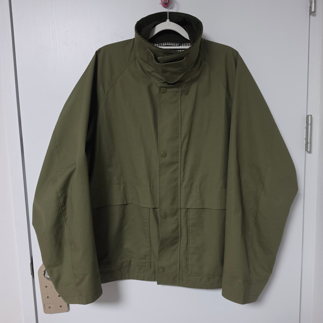 (XL)유니클로 유틸리티쇼트블루종(워크 자켓) 올리브 상품이미지2