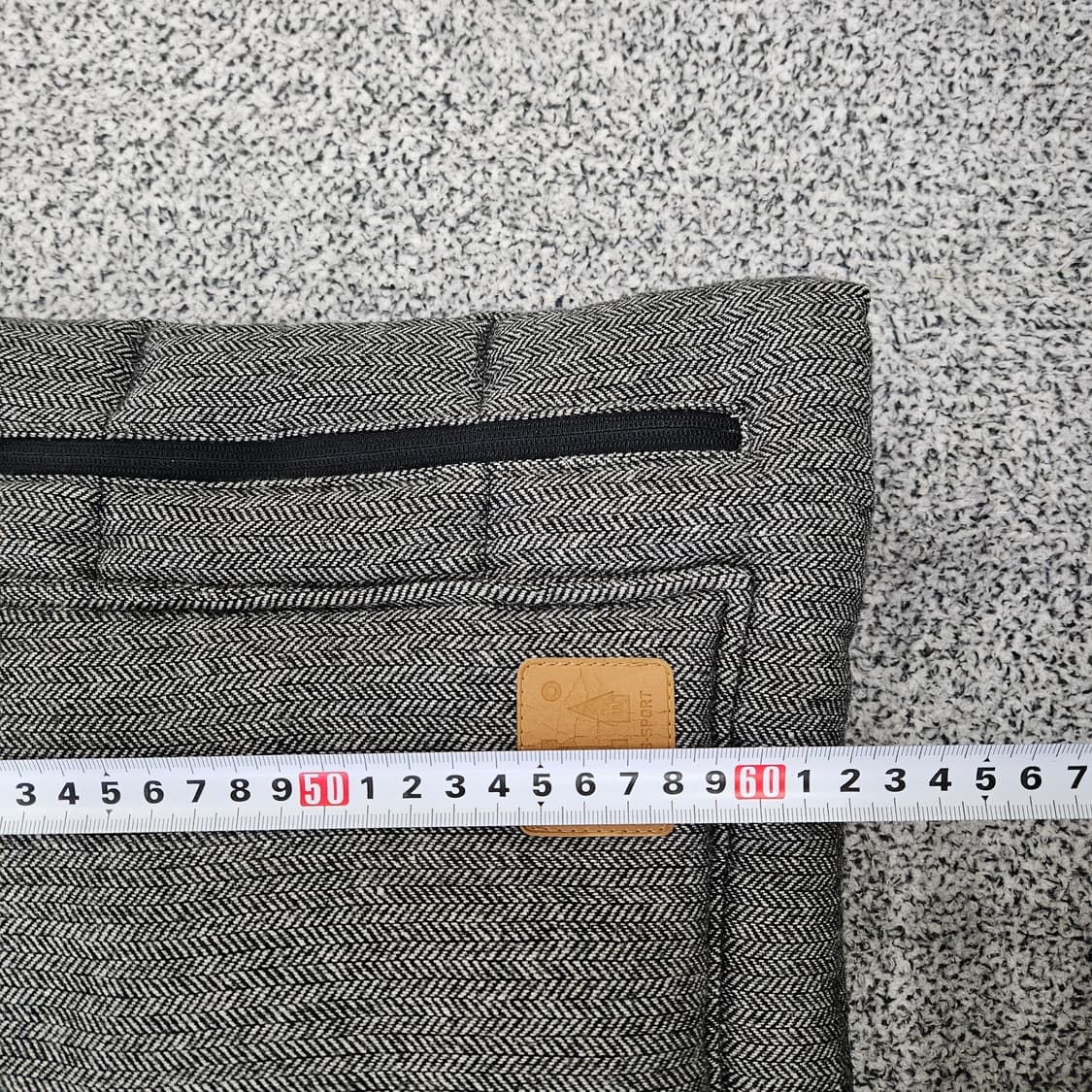 [95(M)] 헤지스 헤링본 덕다운 패딩 조끼 0102YH1 상품이미지7