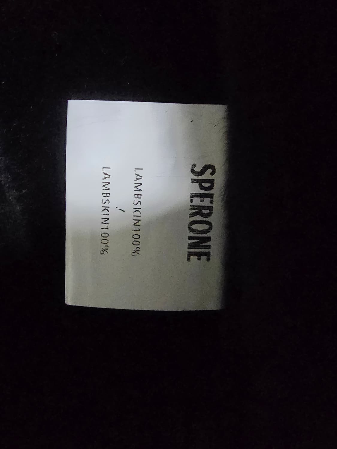 Sperone 블랙 리얼 양가죽 무스탕 자켓 66 (새상품)
 상품이미지7