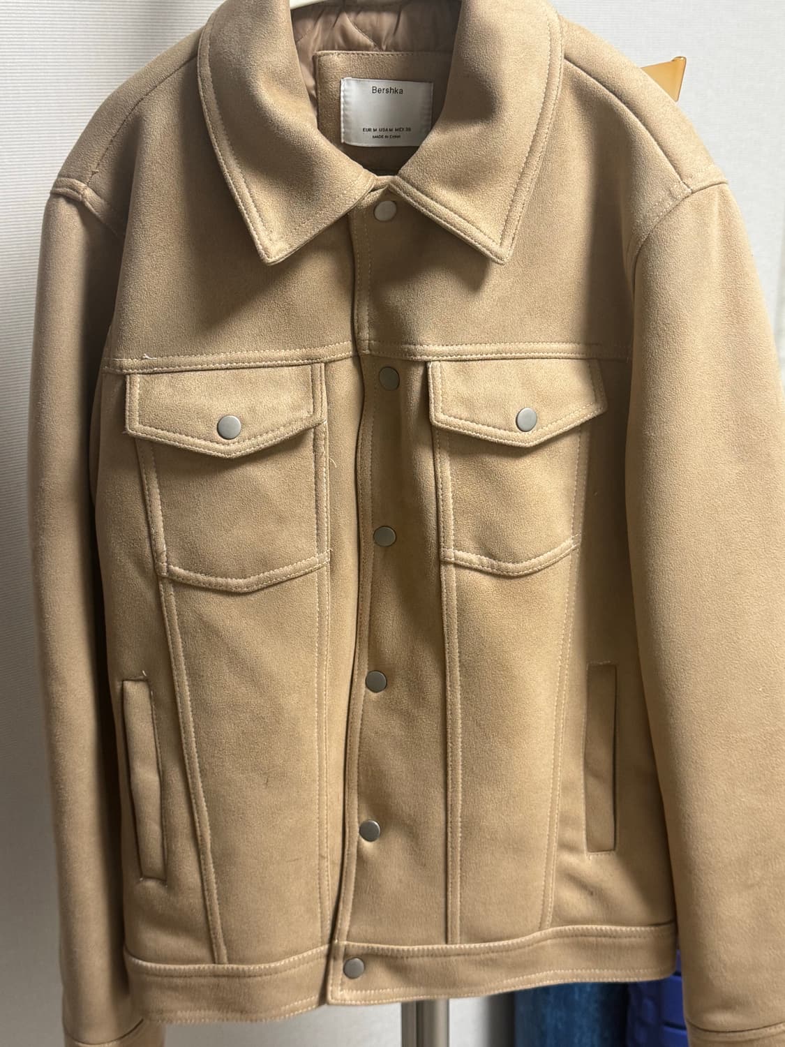 Bershka 스웨이드 남성 자켓 M 상품이미지1