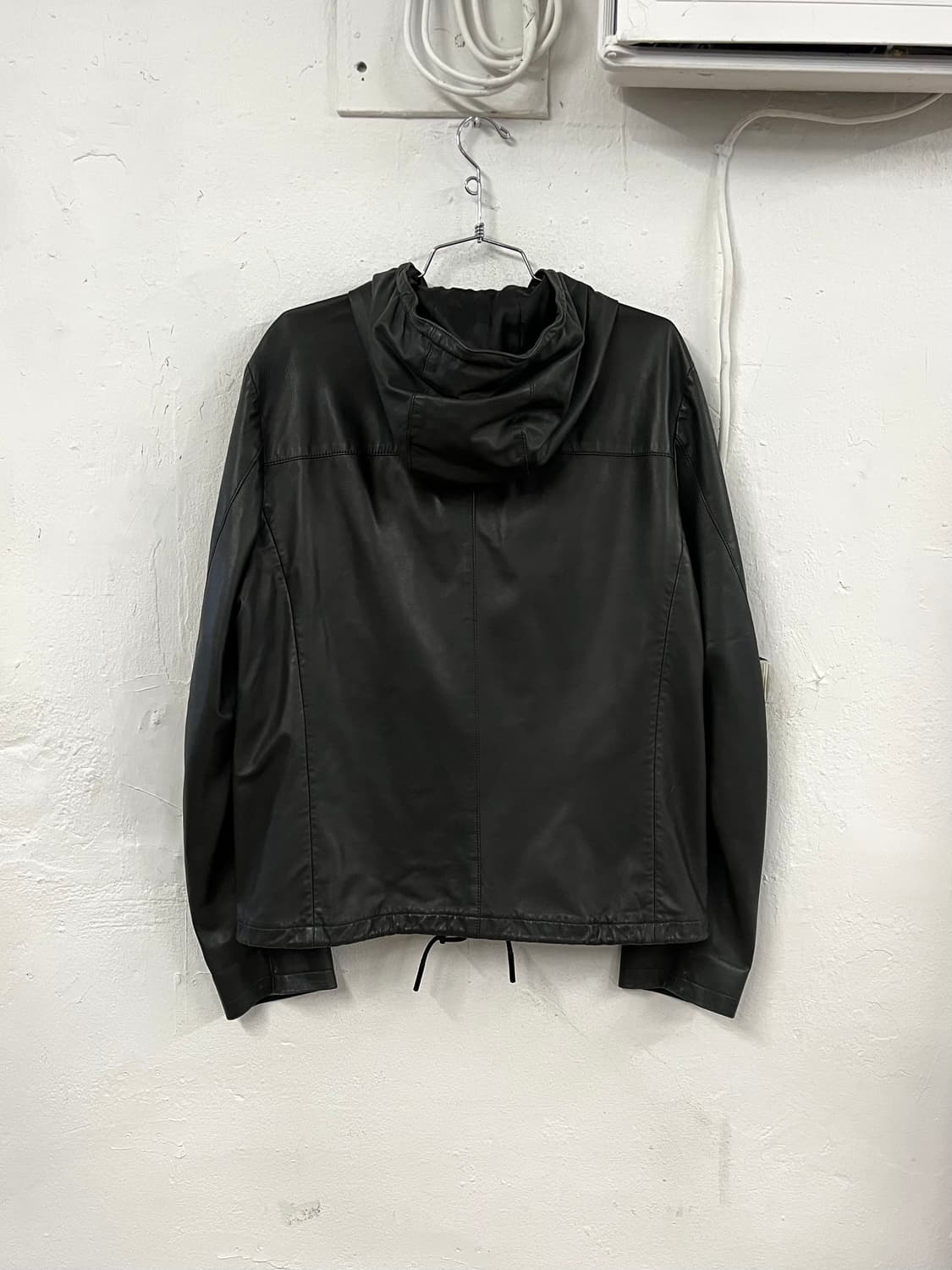 프라다 2010SS 런웨이 레더 후드 자켓 상품이미지10