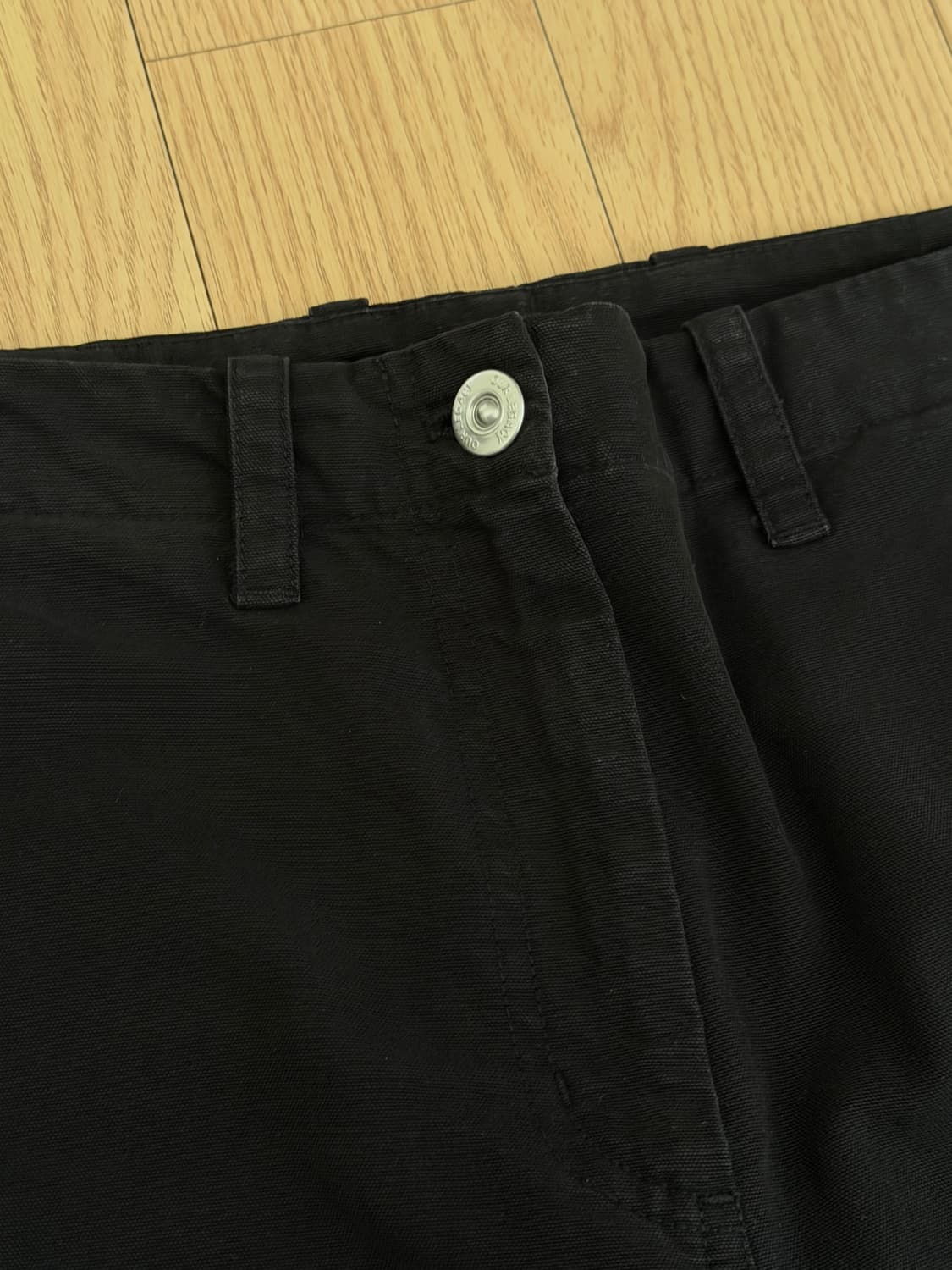 아워레가시 피크 카고 팬츠 블랙 캔버스 34 사이즈 상품이미지4