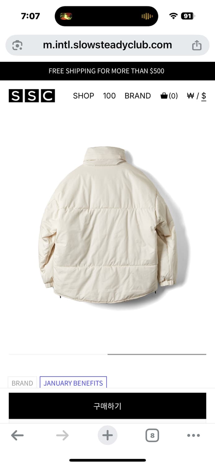 나나미카 인슐레이션 패딩자켓 L 상품이미지2