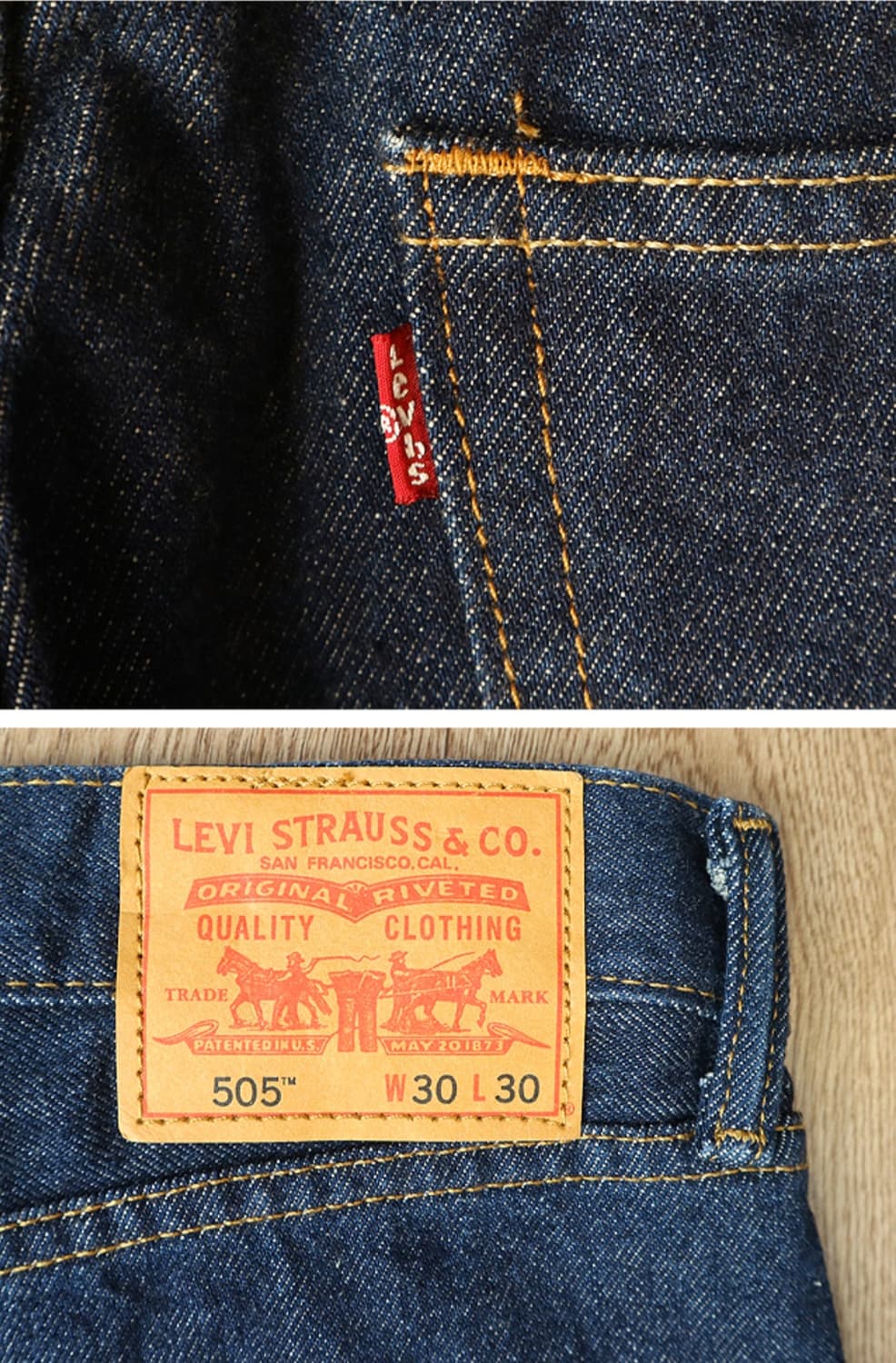 LEVIS 리바이스 505 진청 데님
30 상품이미지4