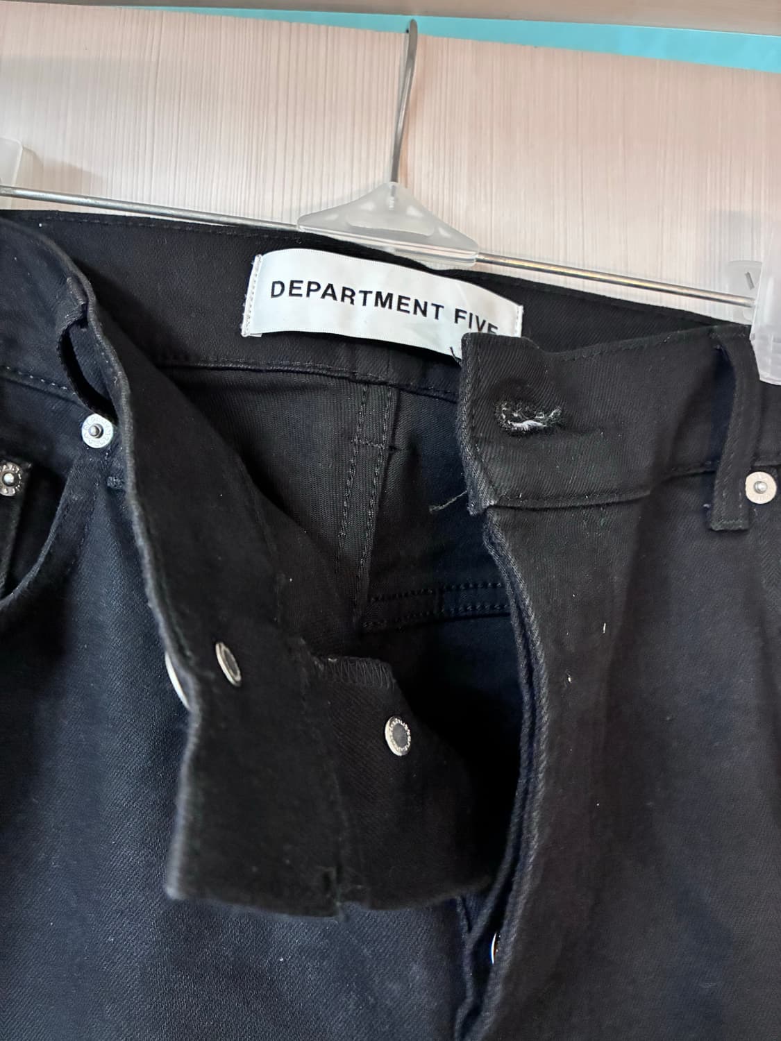 새제품) 디파트먼트5 블랙 팬츠 상품이미지6