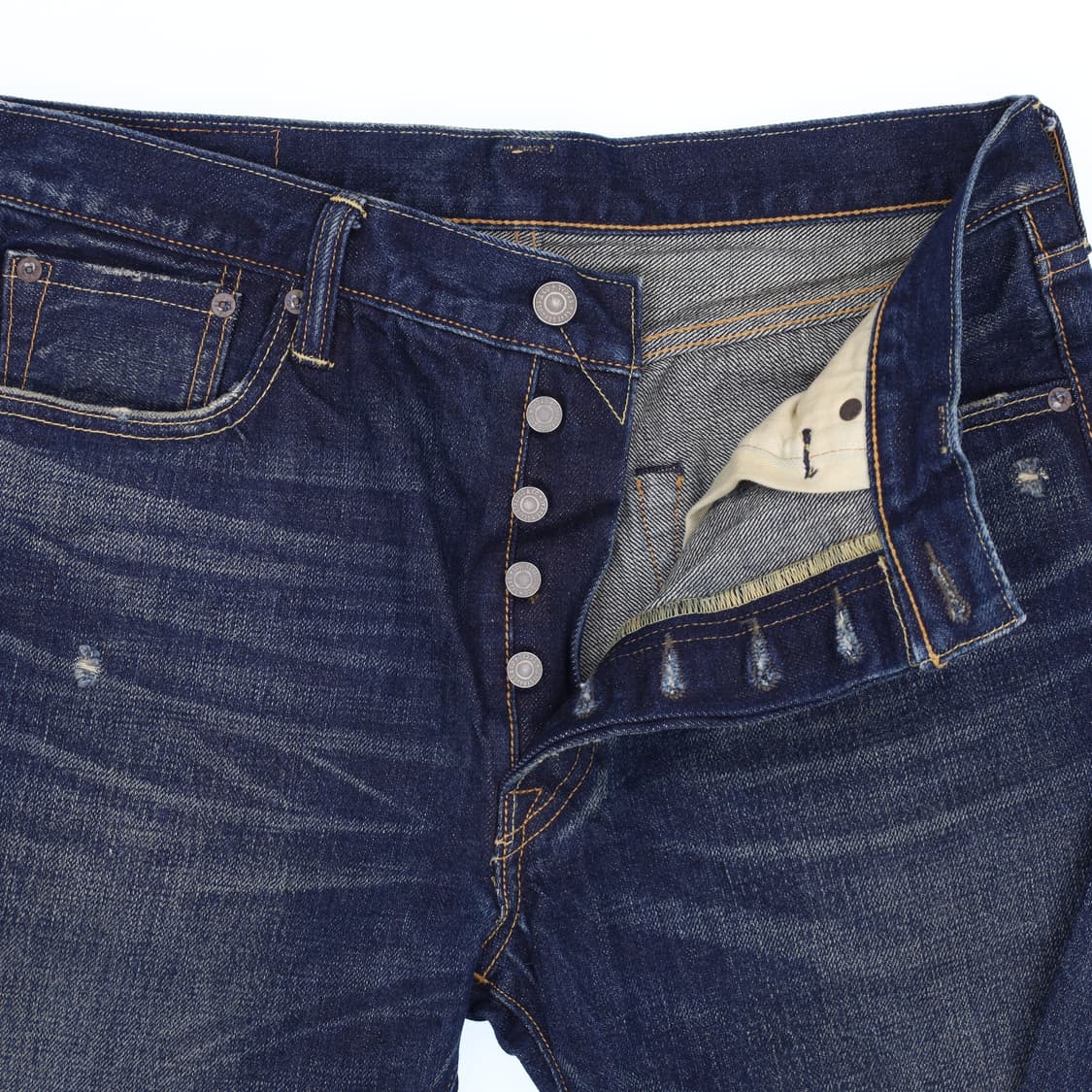 34 리바이스 501 셀비지 데님 팬츠 N7506 상품이미지4