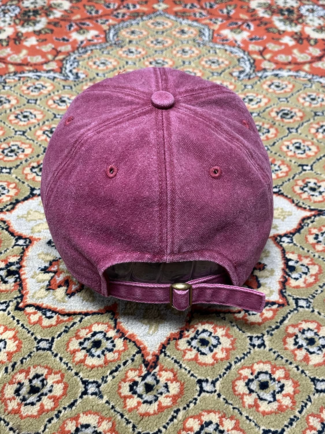 [FREE] 휴먼앤캣 파운드3 스톤 워시드 볼캡 상품이미지4