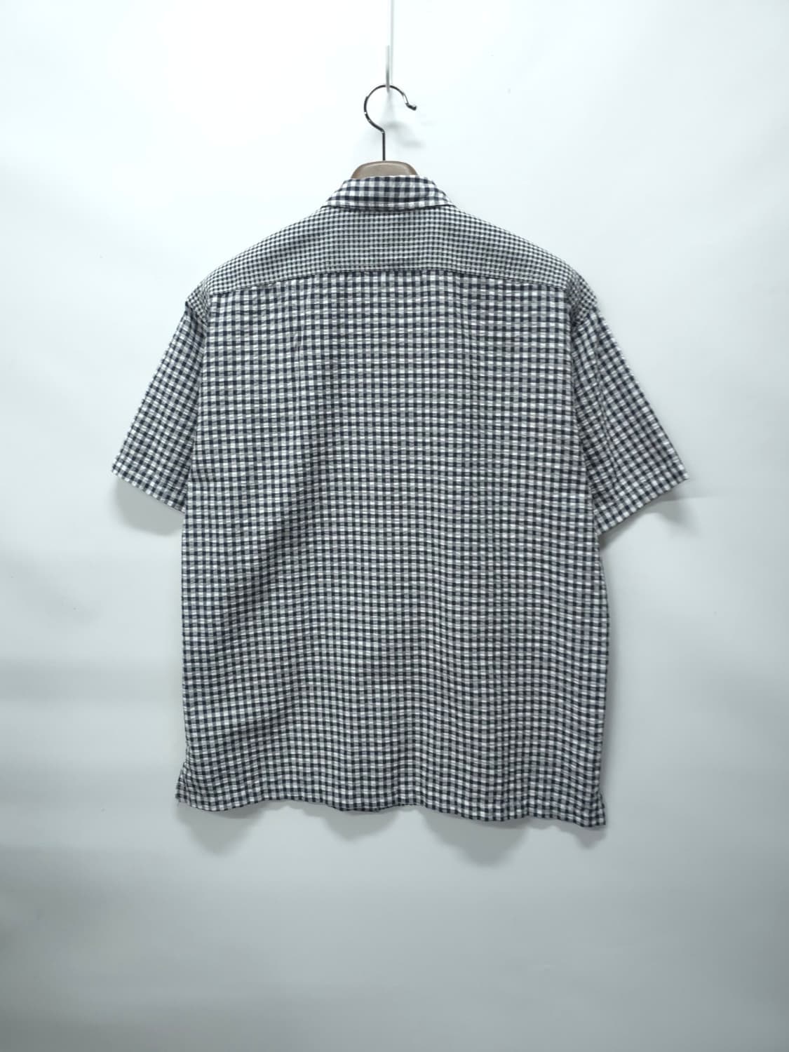 ​유니클로 x JW 앤더슨 시어서커 패치워크 체크 반팔 셔츠 (L) 상품이미지7