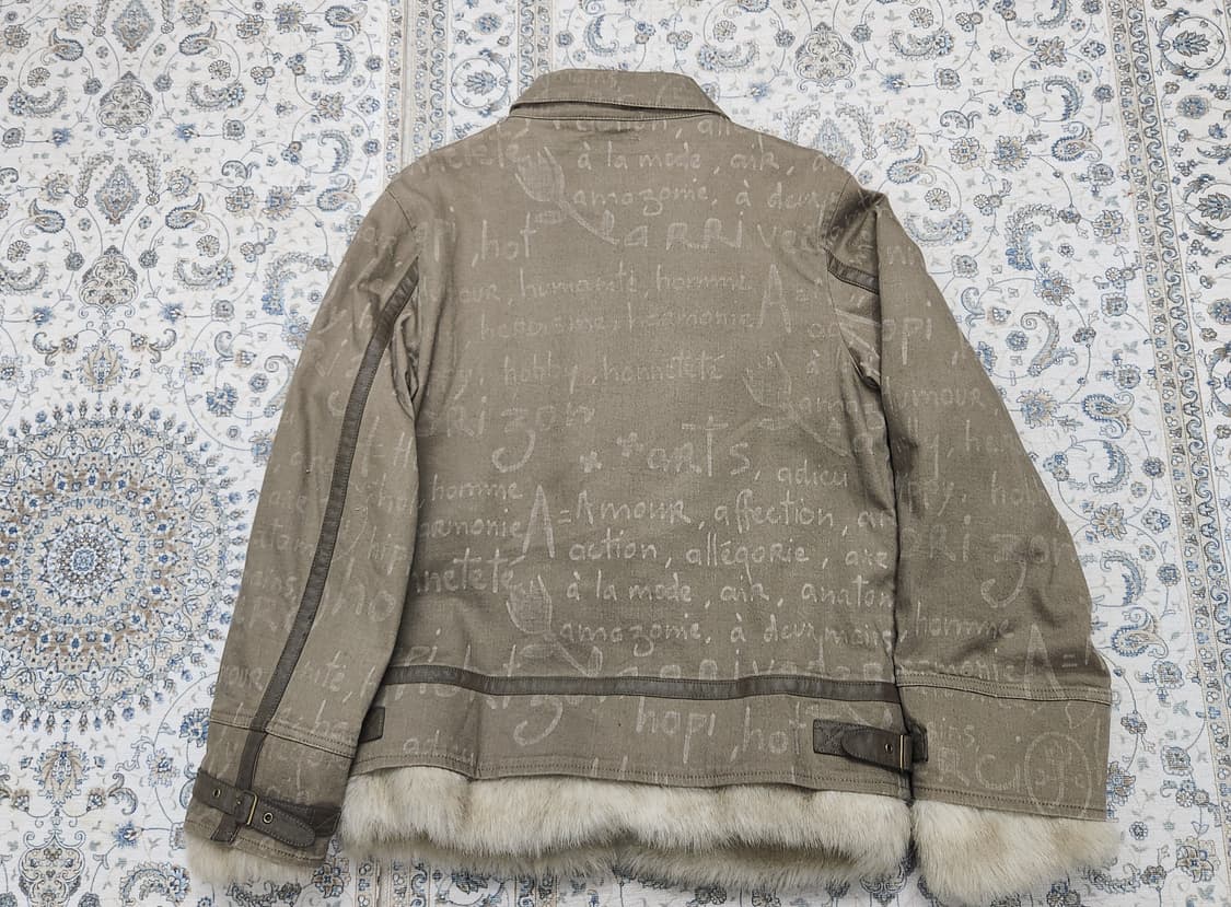 카스텔바작 퍼 트리밍 무스탕 자켓 1사이즈 상품이미지5