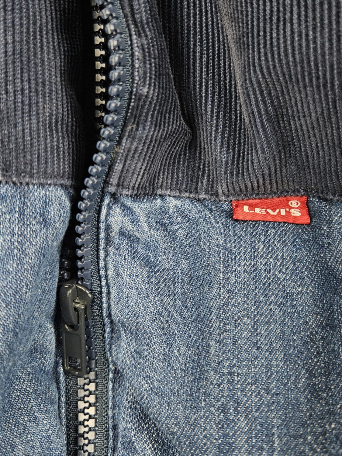 리바이스 슈퍼 푸퍼 데님 패딩 자켓 ( L ) / 10394 상품이미지7