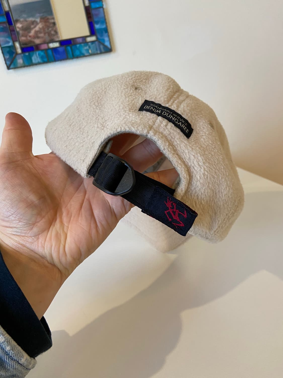 그라미치 x denim dungaree 플리스 캠프캡 상품이미지2