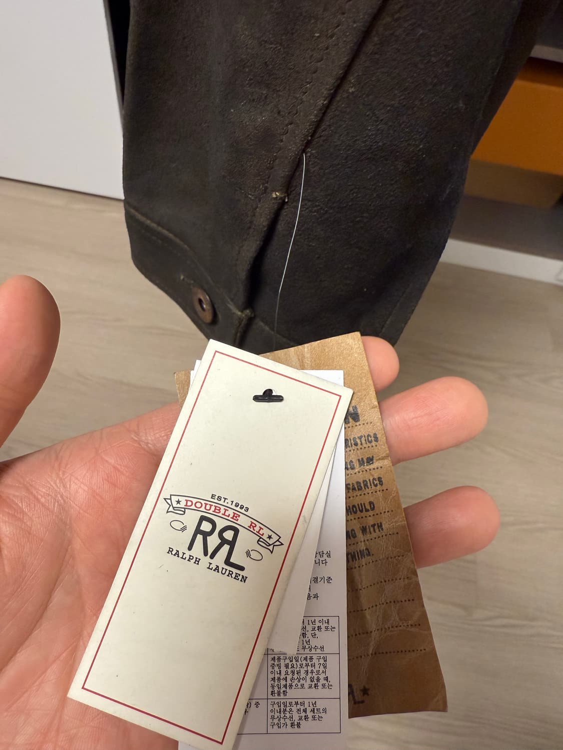 [L] 더블알엘 러프아웃 초어자켓 상품이미지2