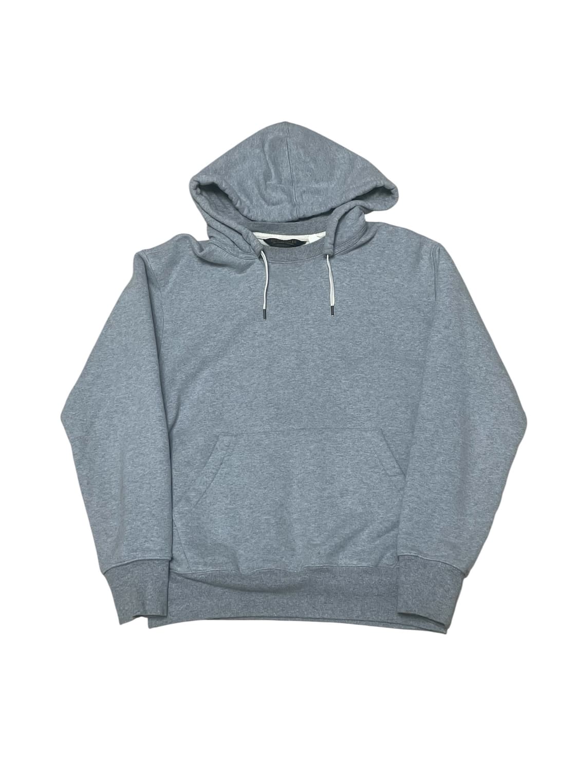 유니폼브릿지 코튼 로고 긴팔 맨투맨 후드티 그레이 상품이미지1