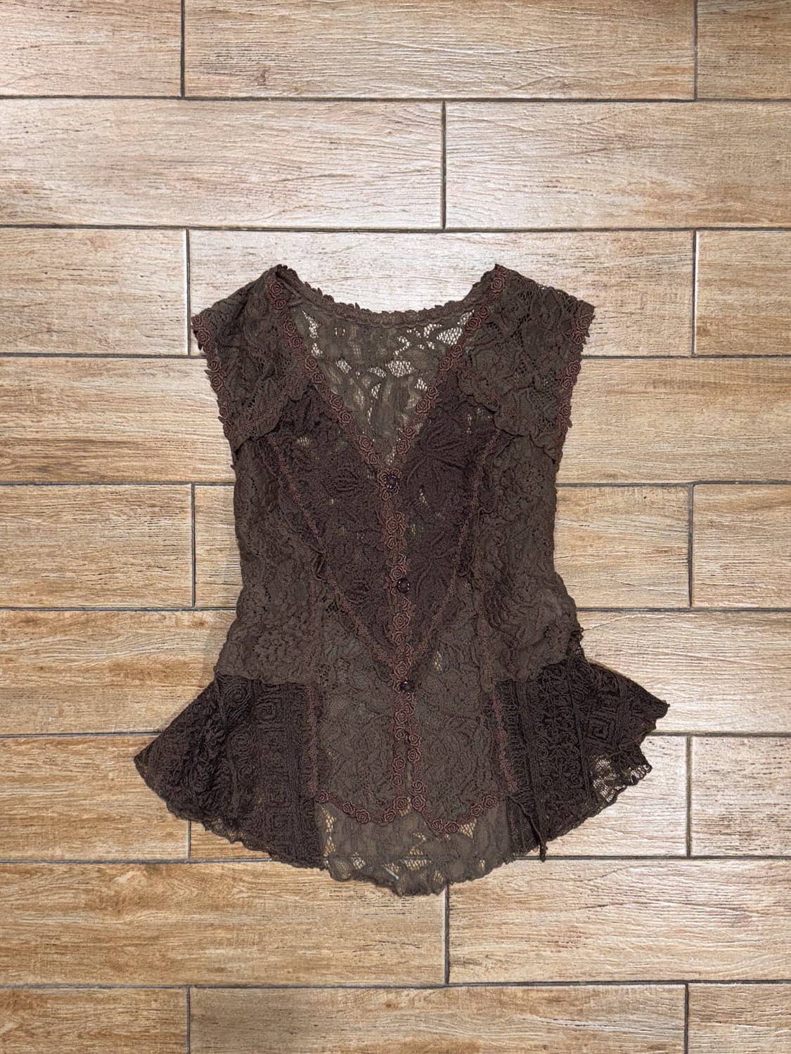Floral Embroidered Sleeveless 0005 상품이미지8