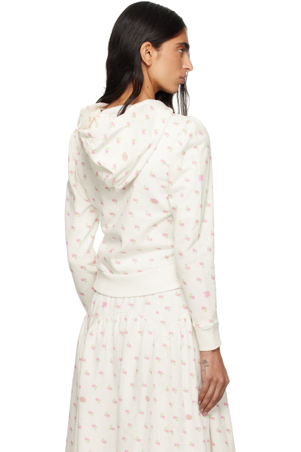 [XS,S]샌디리앙 25fw 카다멈 후드집업/화이트 상품이미지3