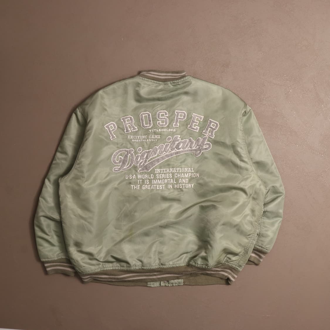 일본빈티지 빅로고 스타디움 자켓 A1552 상품이미지8