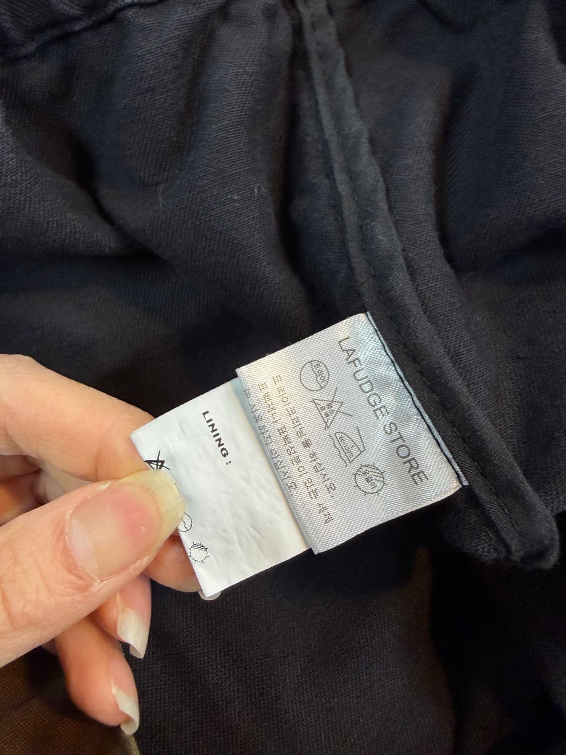 라퍼지스토어 블랙 투웨이 포켓 블루종 면 자켓 상품이미지9