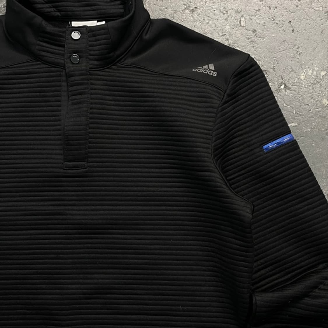 100 아디다스 골프 기모 풀오버 티셔츠 상품이미지2