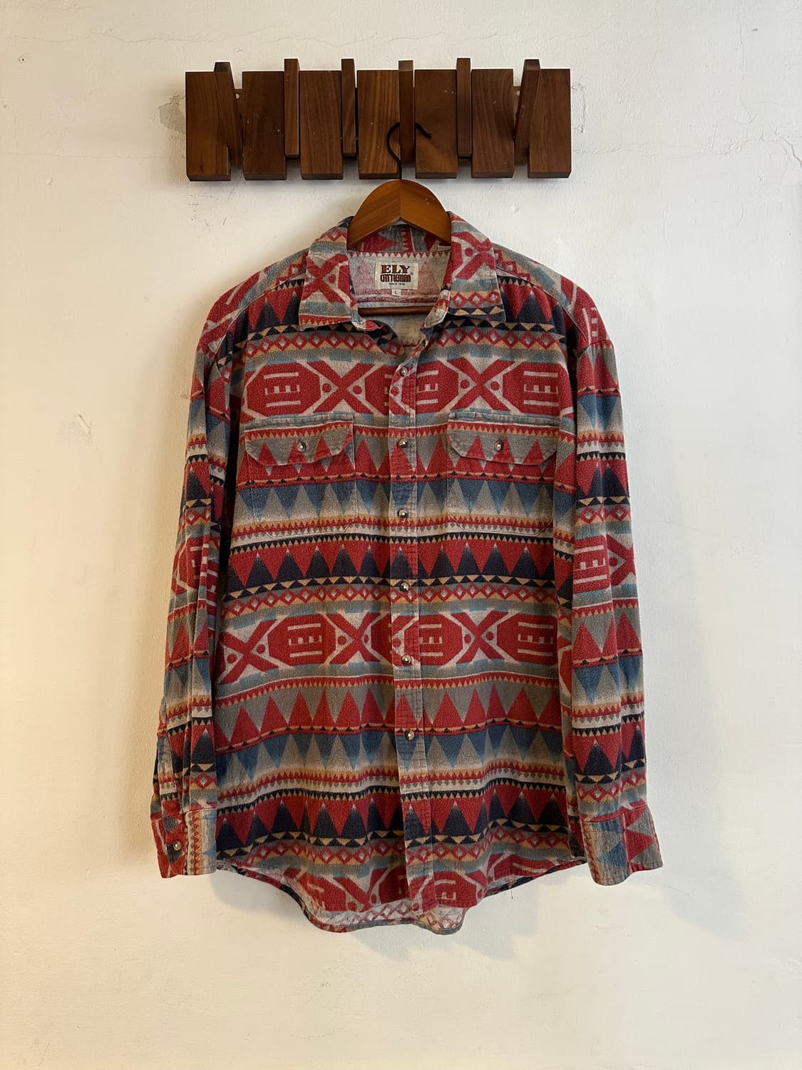 90s 블랭킷 나바호 웨스턴 셔츠 상품이미지1