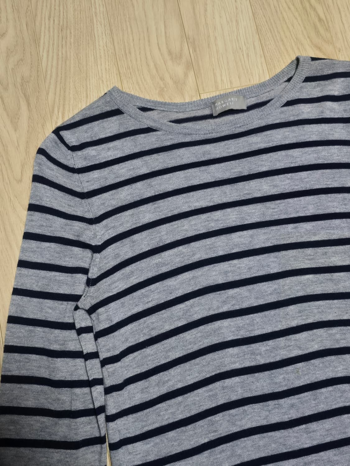 Margaret howell 마가렛호웰 스트라이프 울 롱슬리브 2 상품이미지2