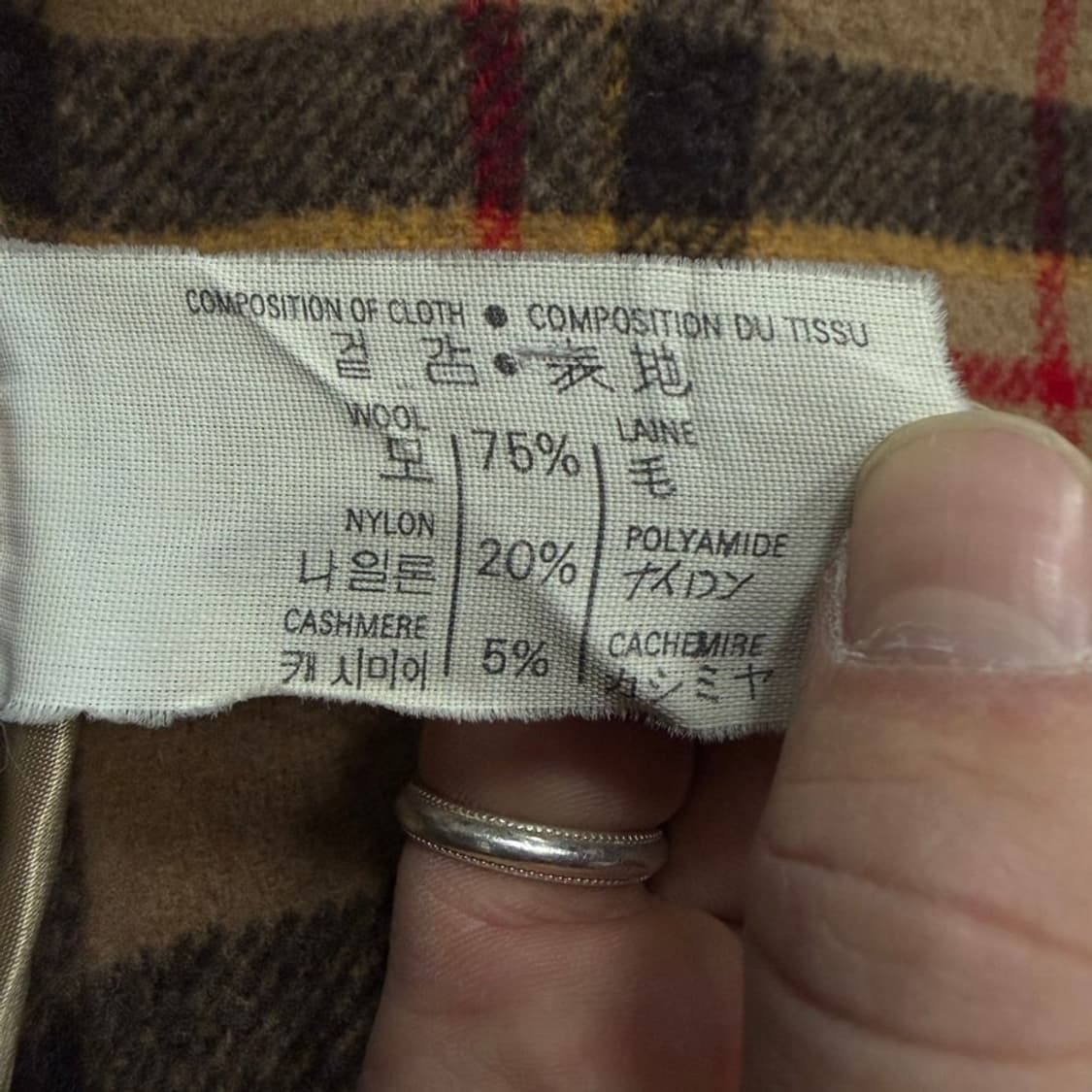 글로버올 울캐시미어 더플코트 v1908 상품이미지7