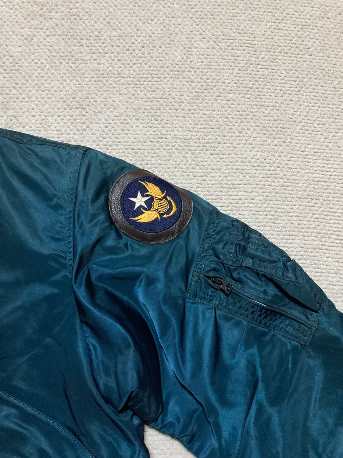 00s Alpha Industries USA 플라이트 자켓 L 상품이미지5