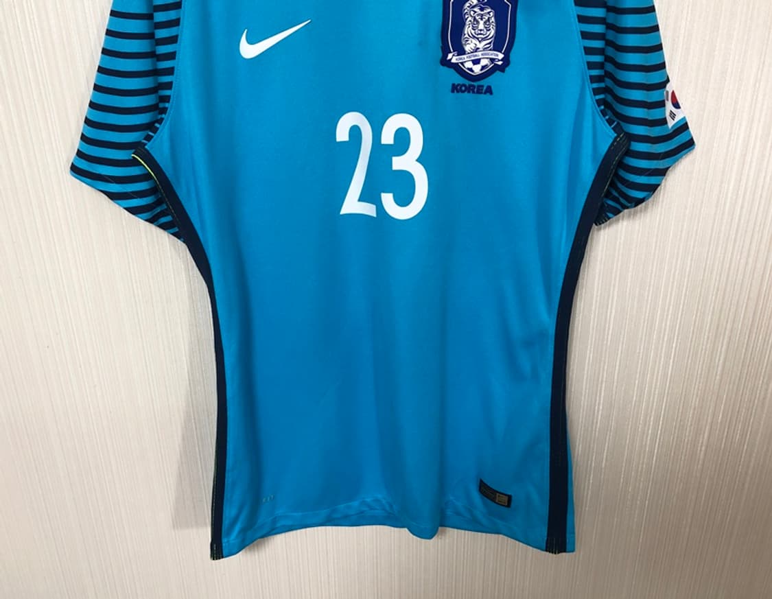 나이키국대 국대KOREA 16-18 국대 지급실착 GK유니폼 XL #23 상품이미지3