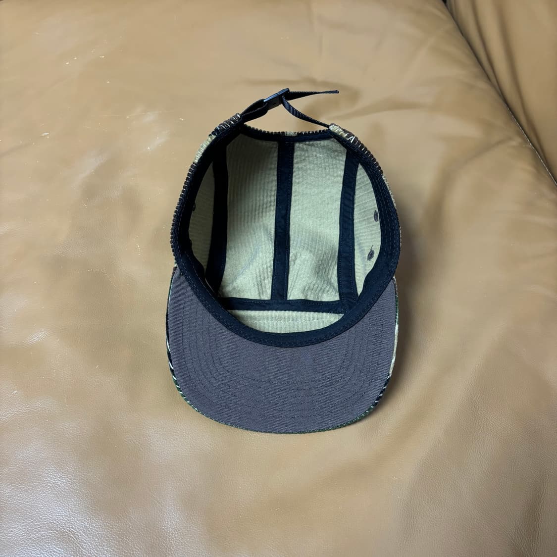 슈프림 캠프캡 모자 박스로고 코듀로이 우드랜드 카모 상품이미지6