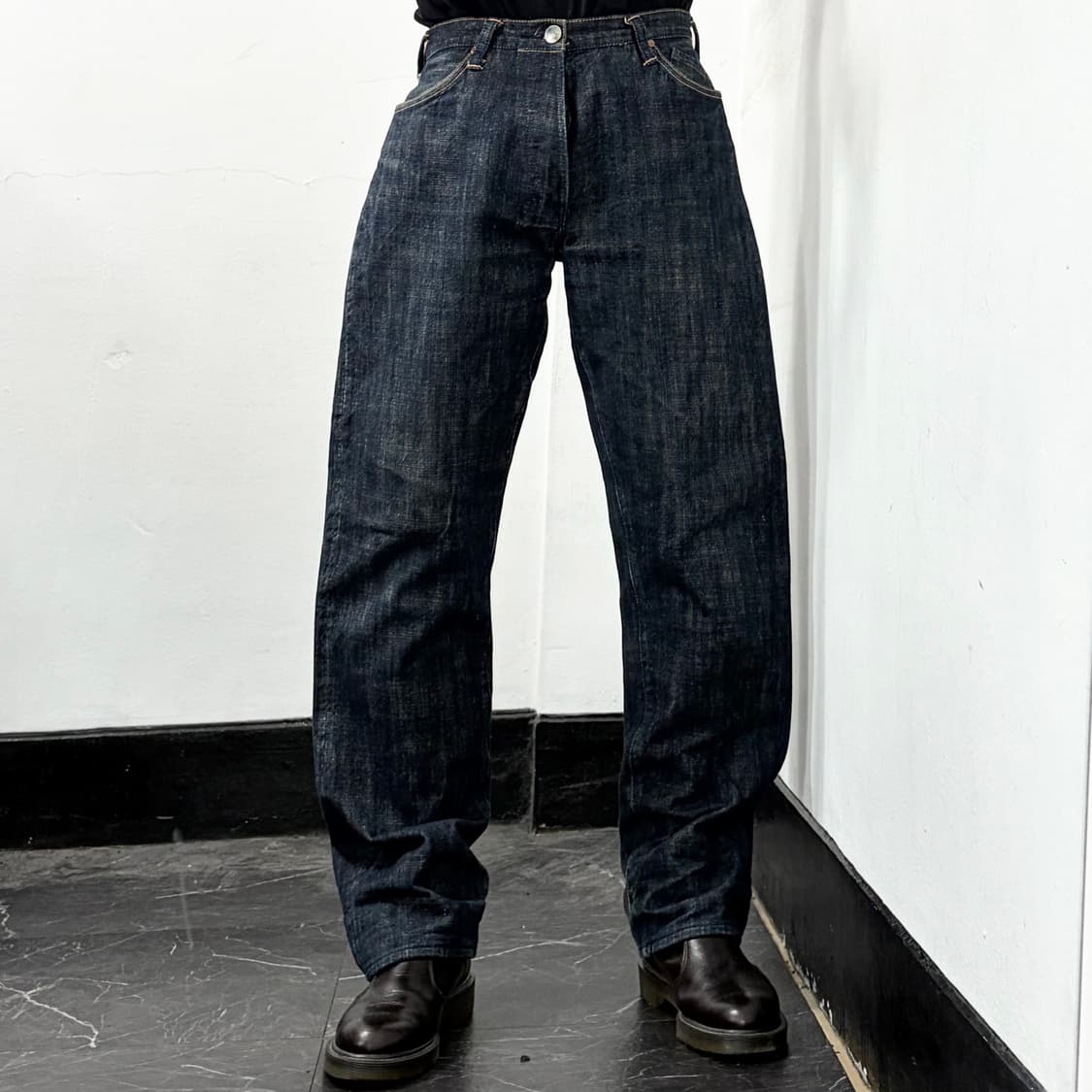 에비수 OG 야마네 데님 팬츠 상품이미지2