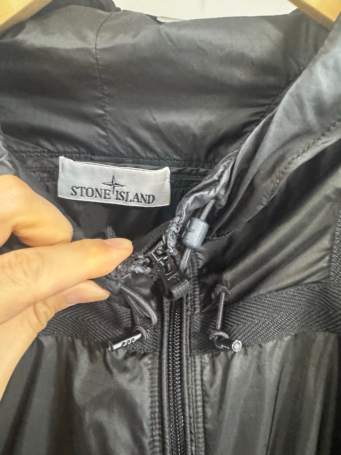 스톤아일랜드 립스톱 라이트 HT 나일론 후드 L 상품이미지6