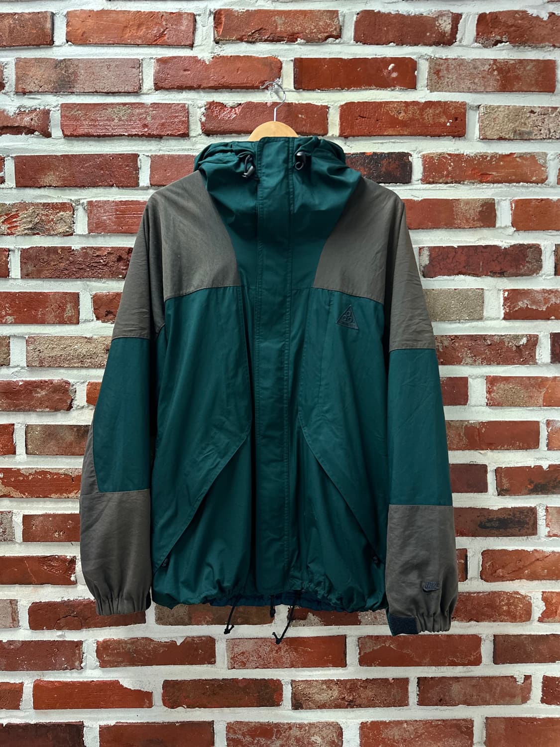 (해외M)90s 나이키 ACG 폴리쉘 마운틴 자켓 딥그린 상품이미지1